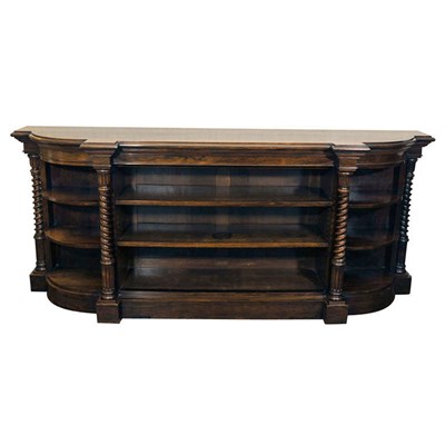 Lot 664 - Scottish Rosewood Bookcase Mid 19th century...
