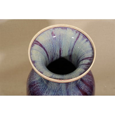 Lot 1 - Chinese Sang de Boeuf Flambe Glazed Porcelain...