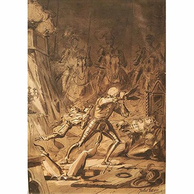 Lot 239 - Jules Lavee French, 19th century Theatrical...