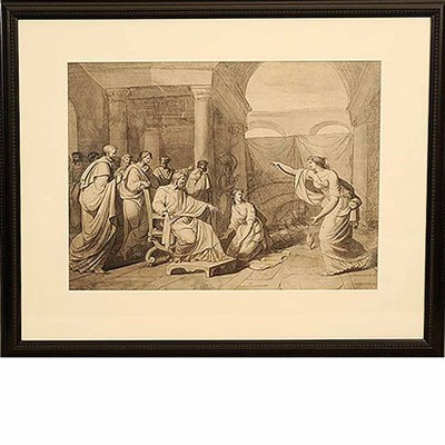 Lot 240 - Frederich Rehberg German, 1758-1835 Maria and...