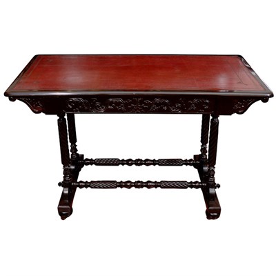 Lot 230 - Anglo-Indian Ebony and Ebonized Sofa Table...