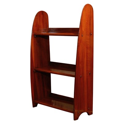 Lot 336 - French Three-Tier Hanging Wall Shelf Framed...