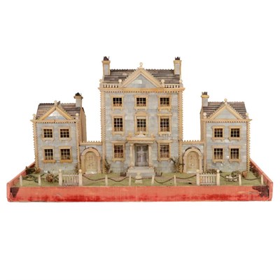 Lot 42 - English Mother-of-Pearl Architectural Model...
