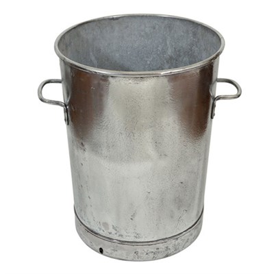 Lot 471 - English Steel and Iron Large Bucket Height 23...