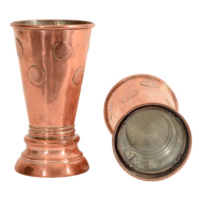 Lot 673 - Group of Copper and Brass Ware Comprising a...