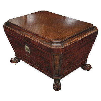 Lot 57 - Late Regency Mahogany Cellarette Circa 1820...