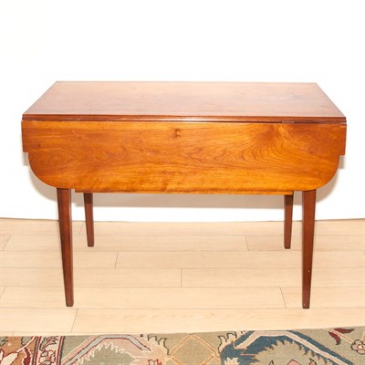 Lot 191 - American Fruitwood Drop-Leaf Table Height 29...