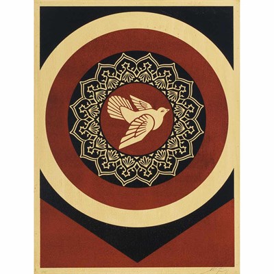 Lot 335 - Shepard Fairey American, b. 1970 Peace Dove...