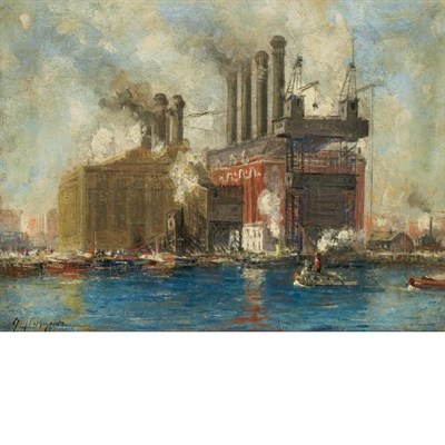 Lot 179 - Guy Carleton Wiggins American, 1883-1962 New...