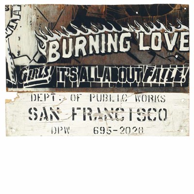 Lot 320 - Faile American, 20th Century Untitled #78...