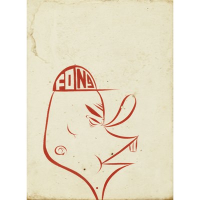 Lot 307 - Barry McGee American, b. 1966 Untitled (Fong)...