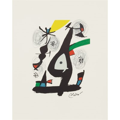 Lot 119 - Joan Miró LA MELODIE ACIDE (M. 1212-1225)...