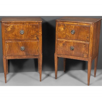 Lot 632 - Assembled Pair of Italian Neoclassical Side...