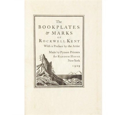 Lot 237 - KENT, ROCKWELL The Bookplates and Marks. New...