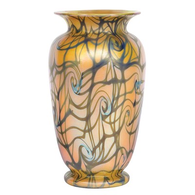 Lot 444 - Durand Art Glass Vase Circa 1925-30 Of...