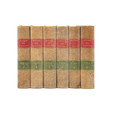 Lot 128 - DIDEROT, DENIS Oeuvres. Paris: A. Belin, 1818....