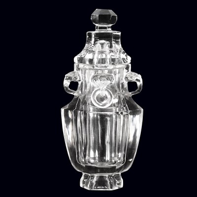 Lot 129 - Chinese Rock Crystal Covered Vase 18th/19th...