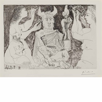 Lot 148 - Pablo Picasso UNTITLED (B. 1430) Etching, 1966,...