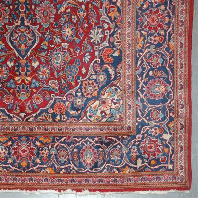 Lot 563 - Kashan Rug Central Iran, mid 20th century The...