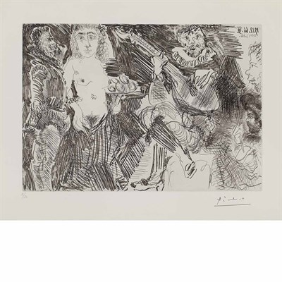 Lot 149 - Pablo Picasso LA SERENADE RUSTIQUE (B. 1444)...
