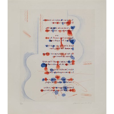 Lot 85 - David Hockney (b. 1937) MADE IN APRIL (MCA...