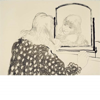 Lot 86 - David Hockney ANN COMBING HER HAIR (MCA T....