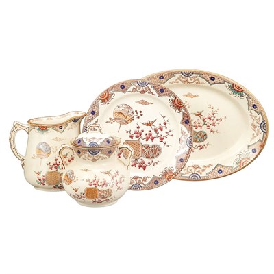 Lot 176 - Staffordshire Transfer Decorated Pottery...