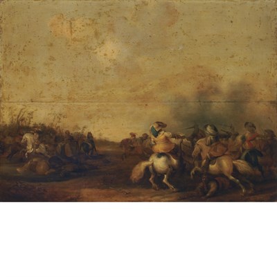 Lot 43 - Attributed to Palamedes Palamedesz the Elder A...