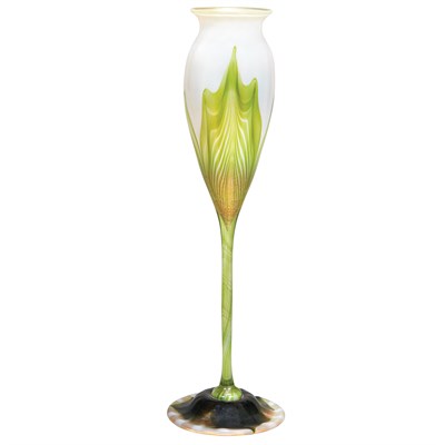Lot 453 - Tiffany Favrile Glass Vase First quarter of...
