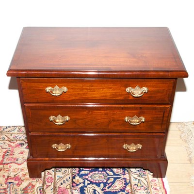 Lot 280 - Georgian Style Mahogany Bedside Table Height...