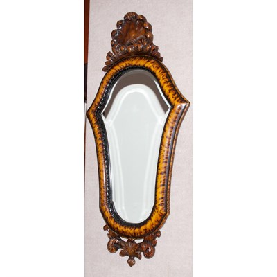 Lot 344 - George II Style Faux Tortoise Shell and Oak...