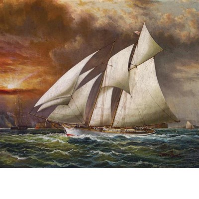 Lot 40 - Trevor James 20th Century The Yacht Magic...