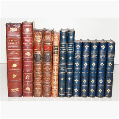 Lot 401 - [FINE BINDINGS] Group of approximately...