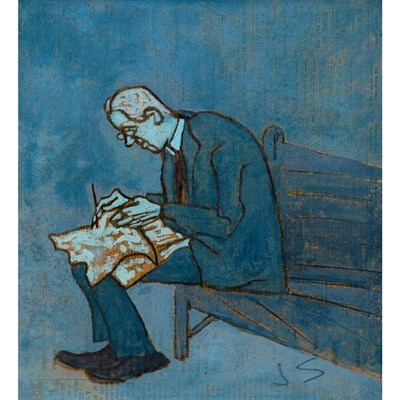Lot 104 - Joseph Solman American, 1909-2008 Doping the...