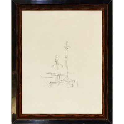 Lot 95 - Alberto Giacometti THE SEARCH Etching. 10 x 7...