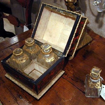 Lot 572 - Napoleon III Boulle Perfume Box