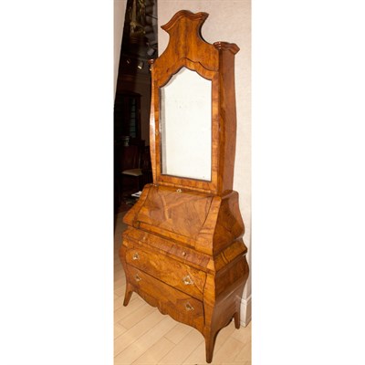 Lot 529 - Italian Rococo Style Walnut Secretary Height 6...