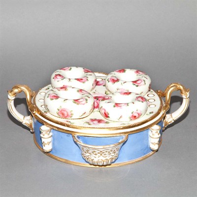 Lot 123 - Sevres Style Hand-Painted and Gilt Decorated...