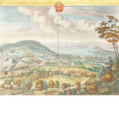Lot 127 - Johannes Kip CHEPSTON CASTLE; WITCOMBE PARK...