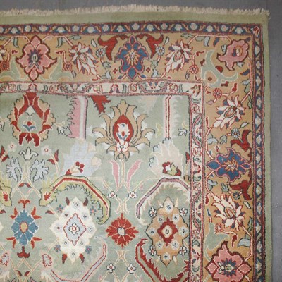 Lot 682 - Indian Carpet India, contemporary The celadon...