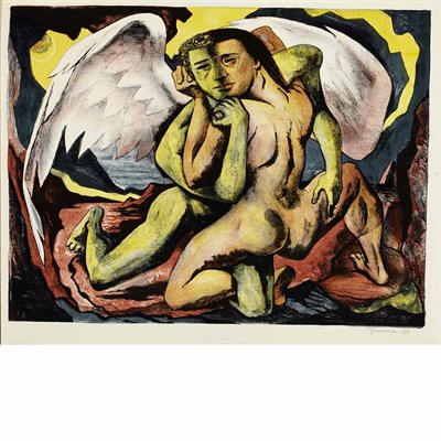 Lot 97 - Benton Murdoch Spruance [TWO FIGURES] Color...