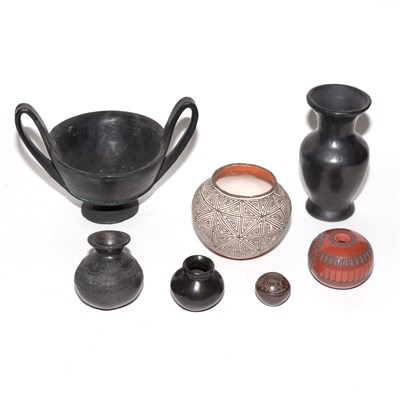 Lot 101 - Group of Pottery Bowls and Vessels...