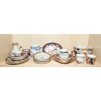 Lot 164 - Group of English and Chinese Export Porcelain...