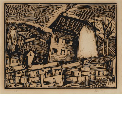 Lot 210 - Maurice de Vlaminck (1876-1958) MAREIL...