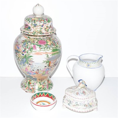 Lot 169 - Group of Pottery and Porcelain Table Articles...