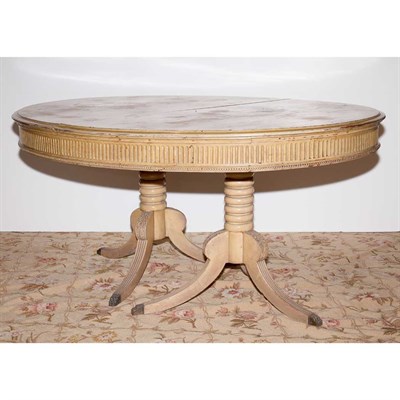 Lot 171 - Georgian Style Painted Dining Table Height 29...