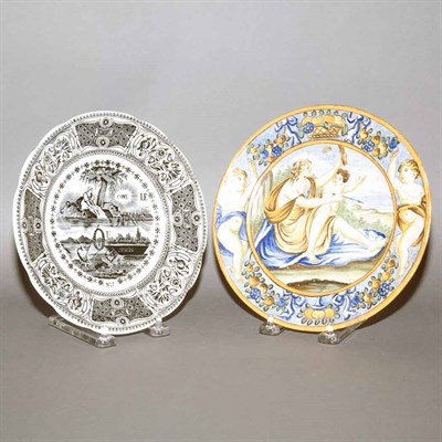 Lot 174 - Group of Pottery and Porcelain Plates...
