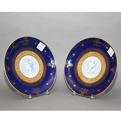Lot 139 - Pair of Rosenthal Gilt Decorated Porcelain...