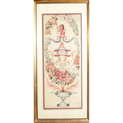 Lot 230 - Pair of Framed Chinese Textile Fragments; And...