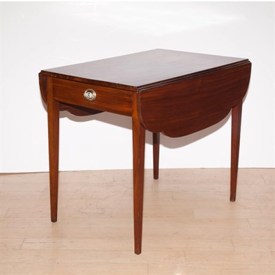 Lot 325 - Federal Mahogany Pembroke Table Circa 1800...